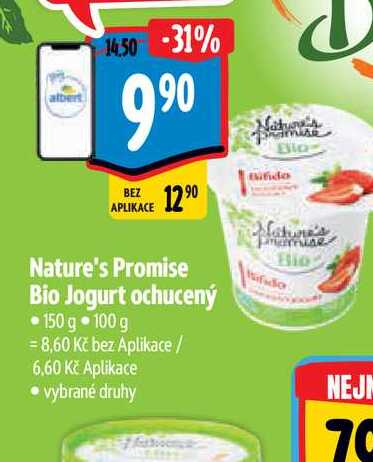  Nature's Promise Bio Jogurt ochucený 150 g  