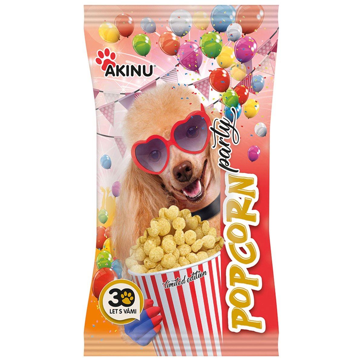 Akinu Popcorn s játry pamlsek pro psy