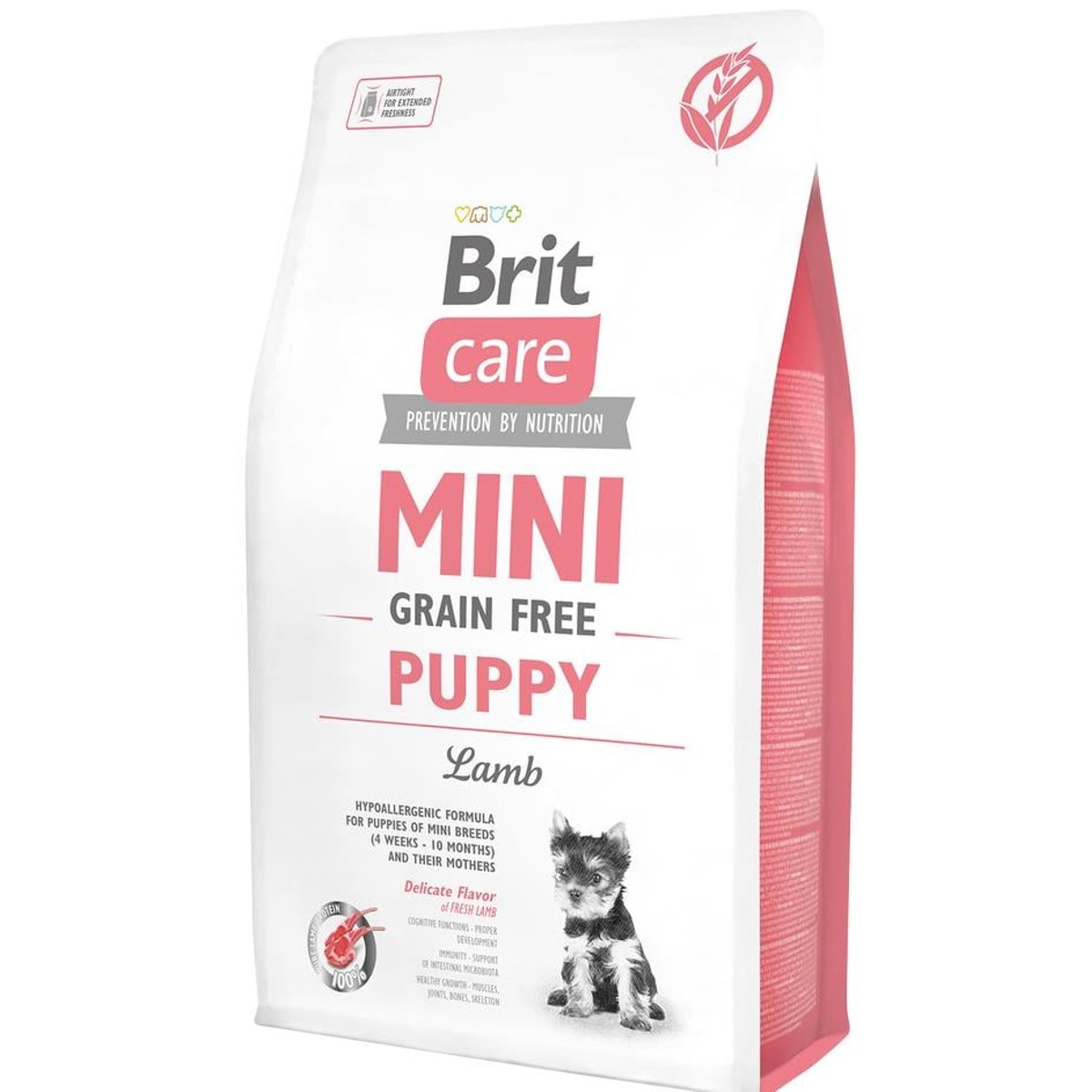 Brit Care Mini Grain-Free Puppy Lamb pro psy