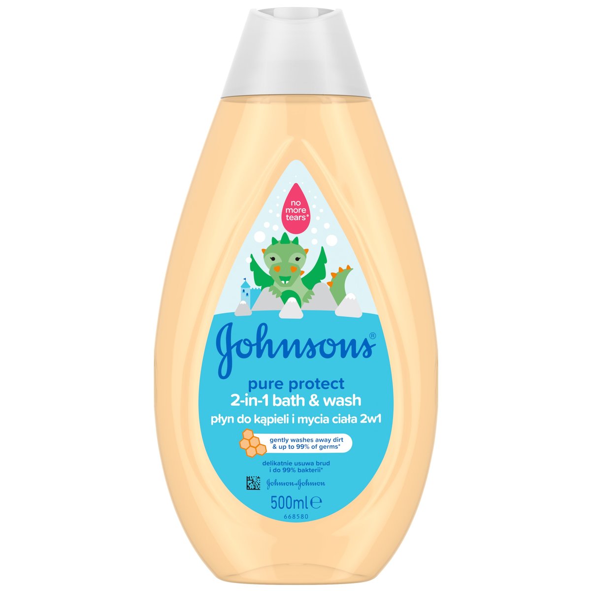 Johnson's® Pure Protect™ Koupel a mycí gel 2v1