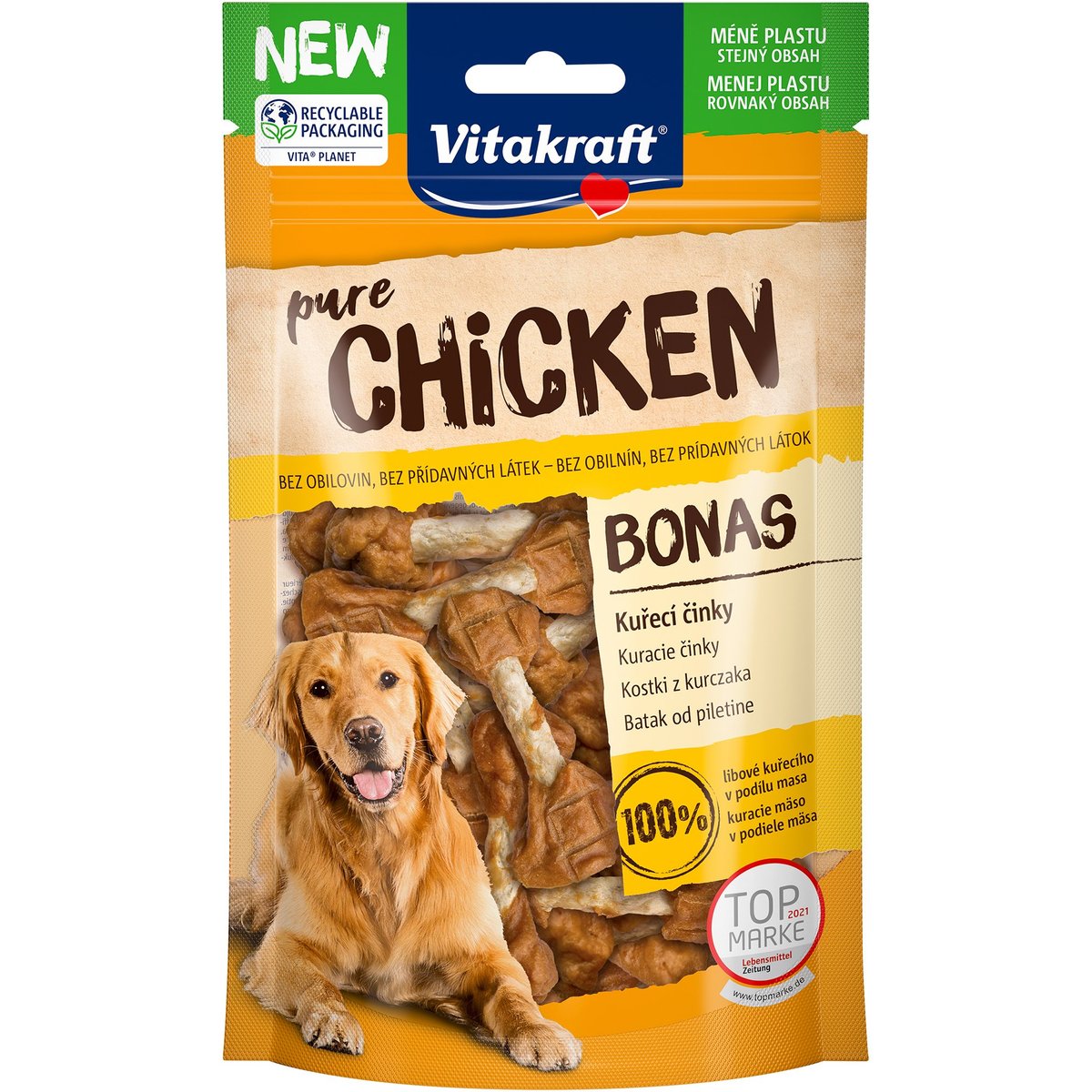 Vitakraft Chicken Bonas Kuřecí činky pamlsek pro psy