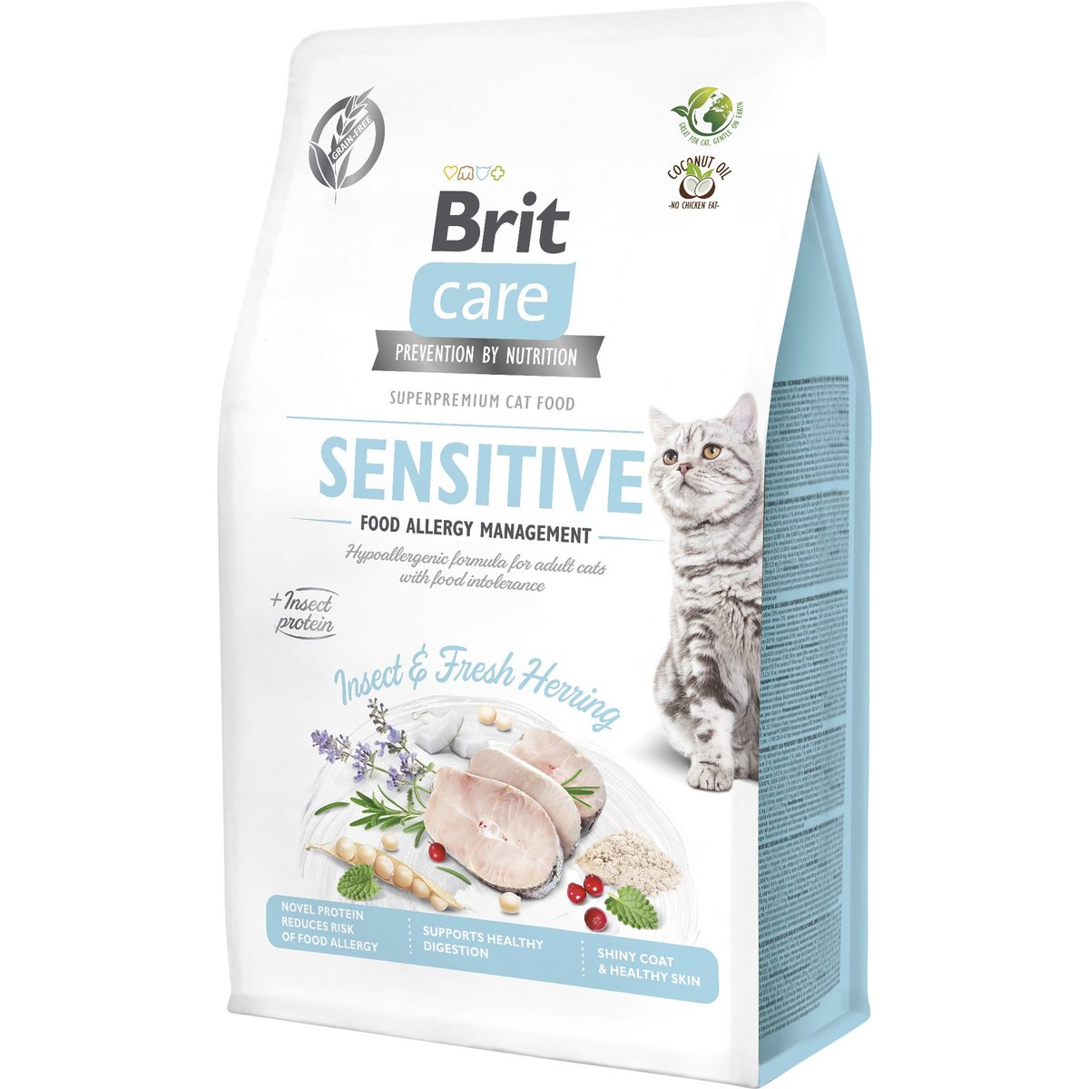 Brit Care Cat Grain-Free Insect Food Allergy Management pro kočky