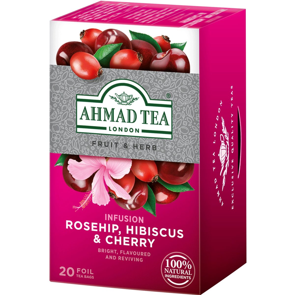 Ahmad Tea Revitalise Šípek, ibišek a třešeň (20x2g)