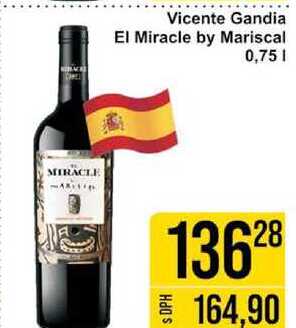 Vicente Gandia El Miracle by Mariscal, 0,75 l