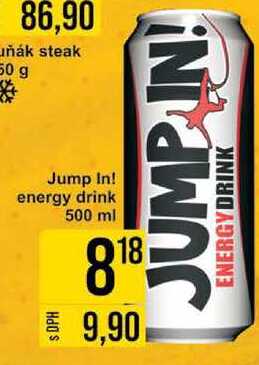 Jump In! energy drink, 500 ml