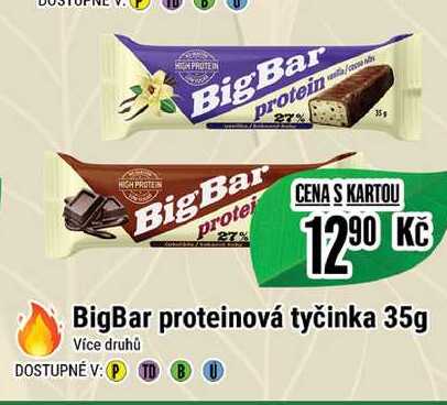 BigBar proteinová tyčinka 35g 