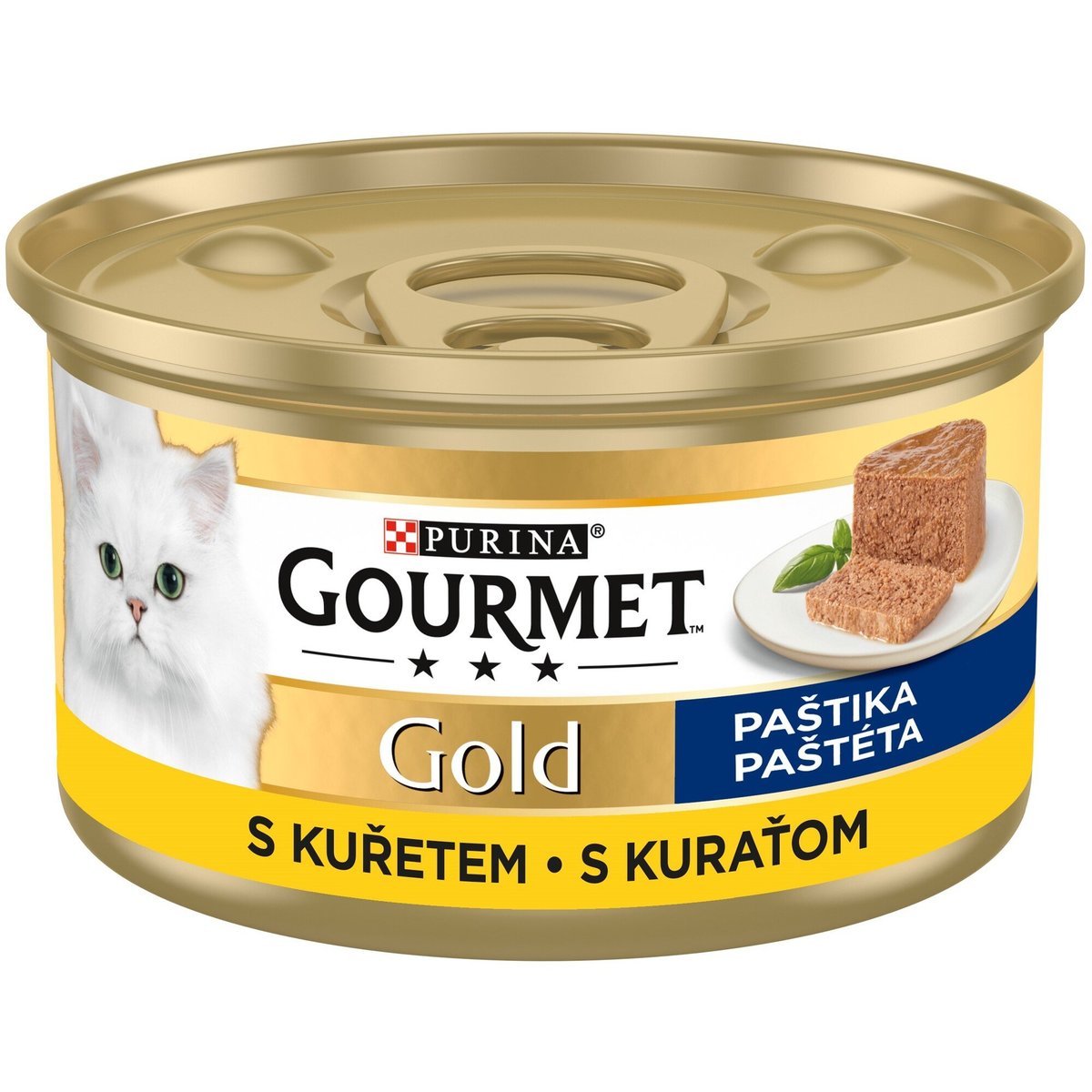 Gourmet Gold Jemná paštika s kuřecím pro kočky
