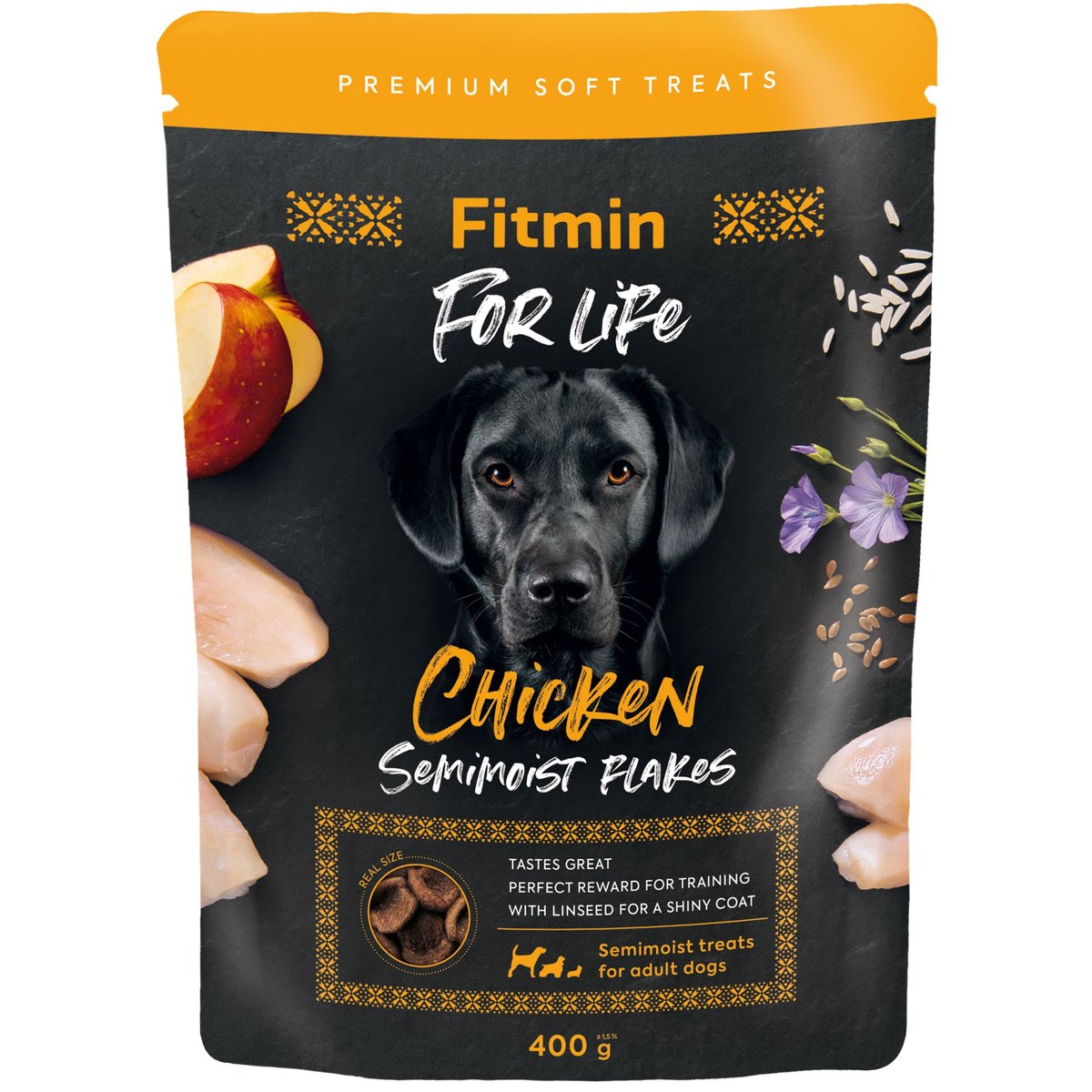 Fitmin For Life Chicken Flakes pamlsky pro psy