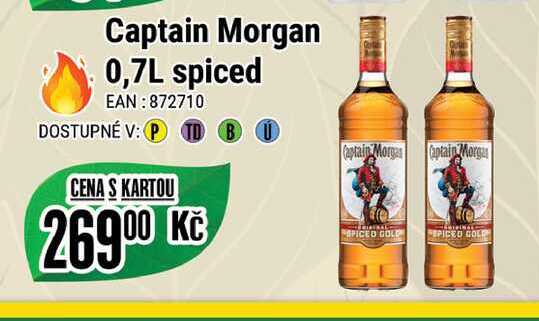 Captain Morgan 0,7L spiced 