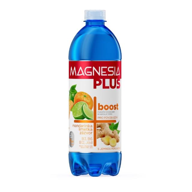 Magnesia plus boost mandar., limetka, zázvor