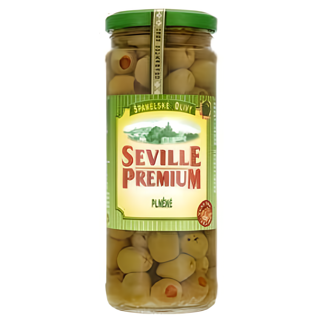 Seville Premium Olivy zelené s papričkou