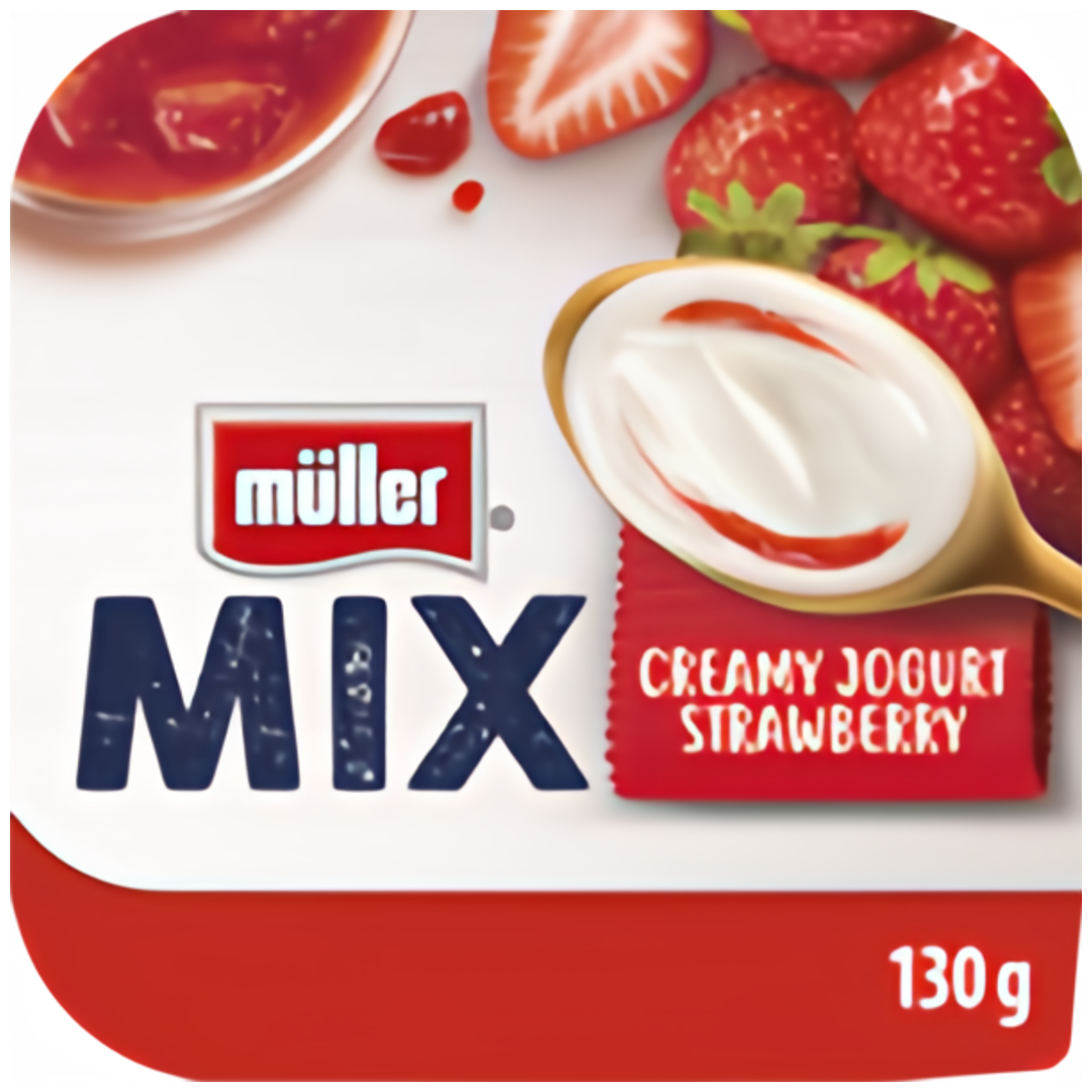 Müller MIX jogurt s jahodami (3,6%)