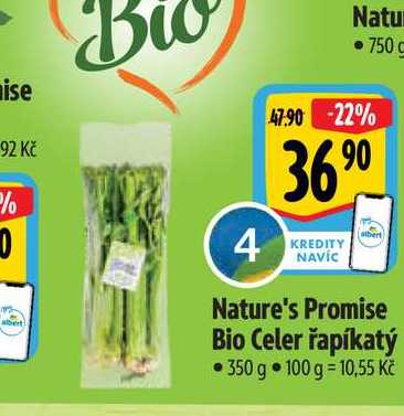  Nature's Promise Bio Celer řapíkatý 350 g 