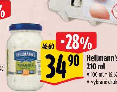 Hellmann's  210 ml