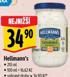 Hellmann's, 210 ml 