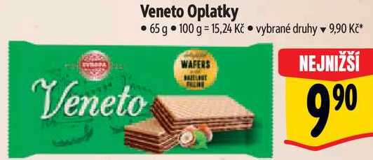 Veneto Oplatky, 65 g 