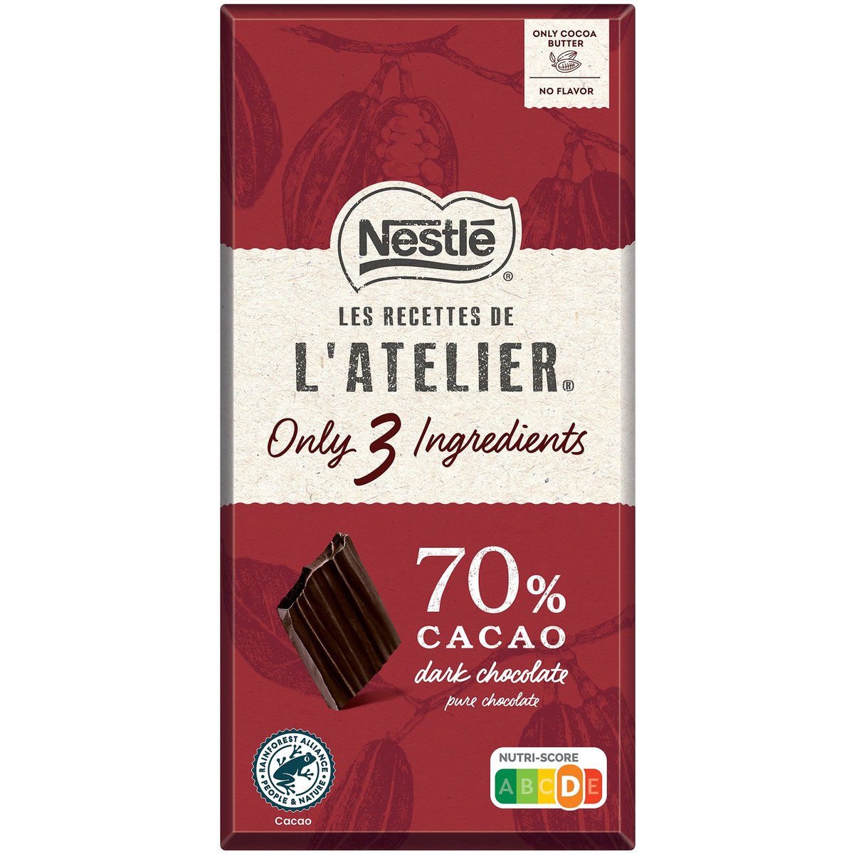 Nestlé Ateliér Extra hořká čokoláda 70%