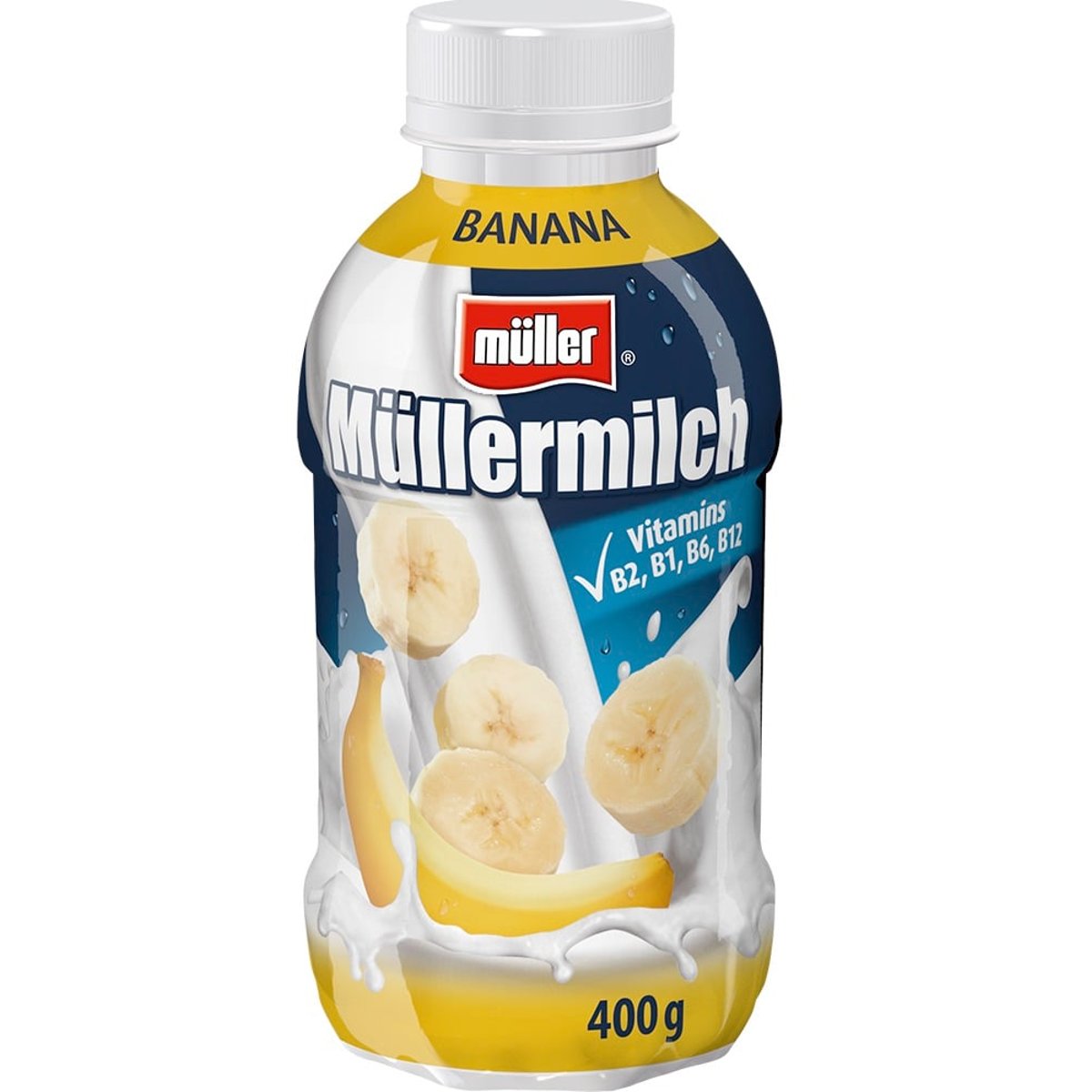 Müllermilch Mléčný nápoj banán v akci