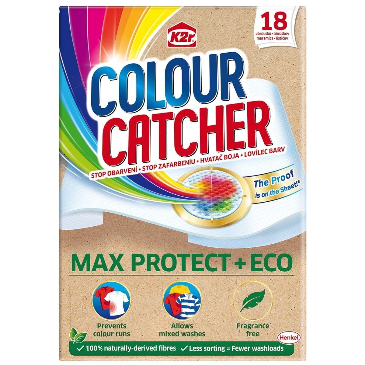Colour Catcher Eco Prací ubrousky proti obarvení