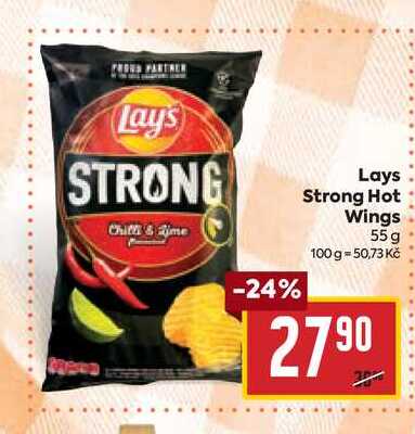 Lays Strong Hot Wings 55 g  