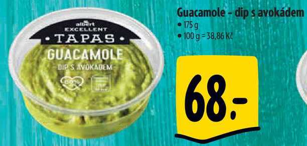 Guacamole - dip s avokádem, 175 g 
