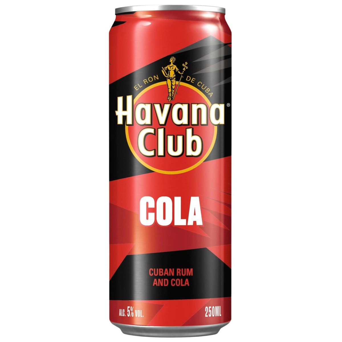 Havana Club Cuban rum a cola 5% plech