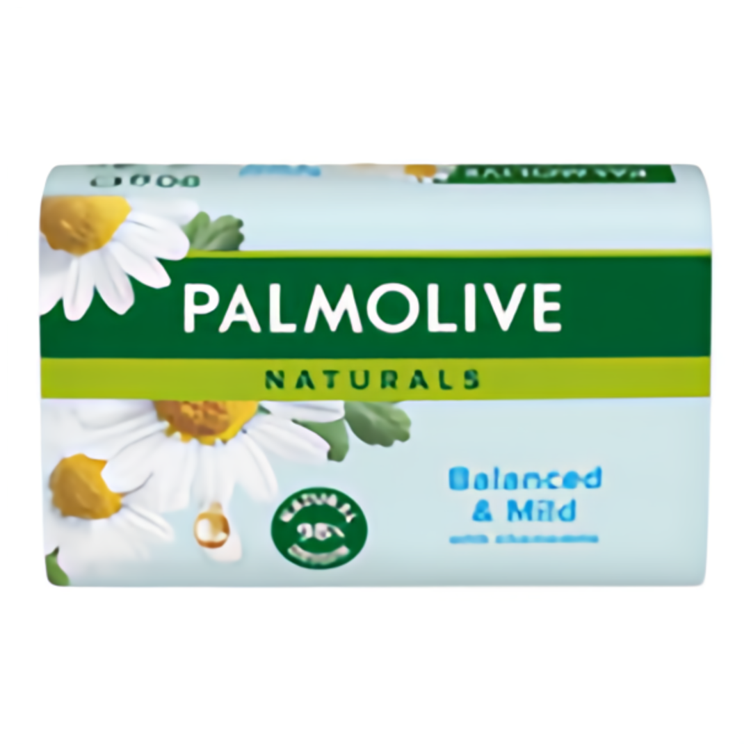 Palmolive Naturals Balanced & Mild tuhé mýdlo s výtažkem z heřmánku