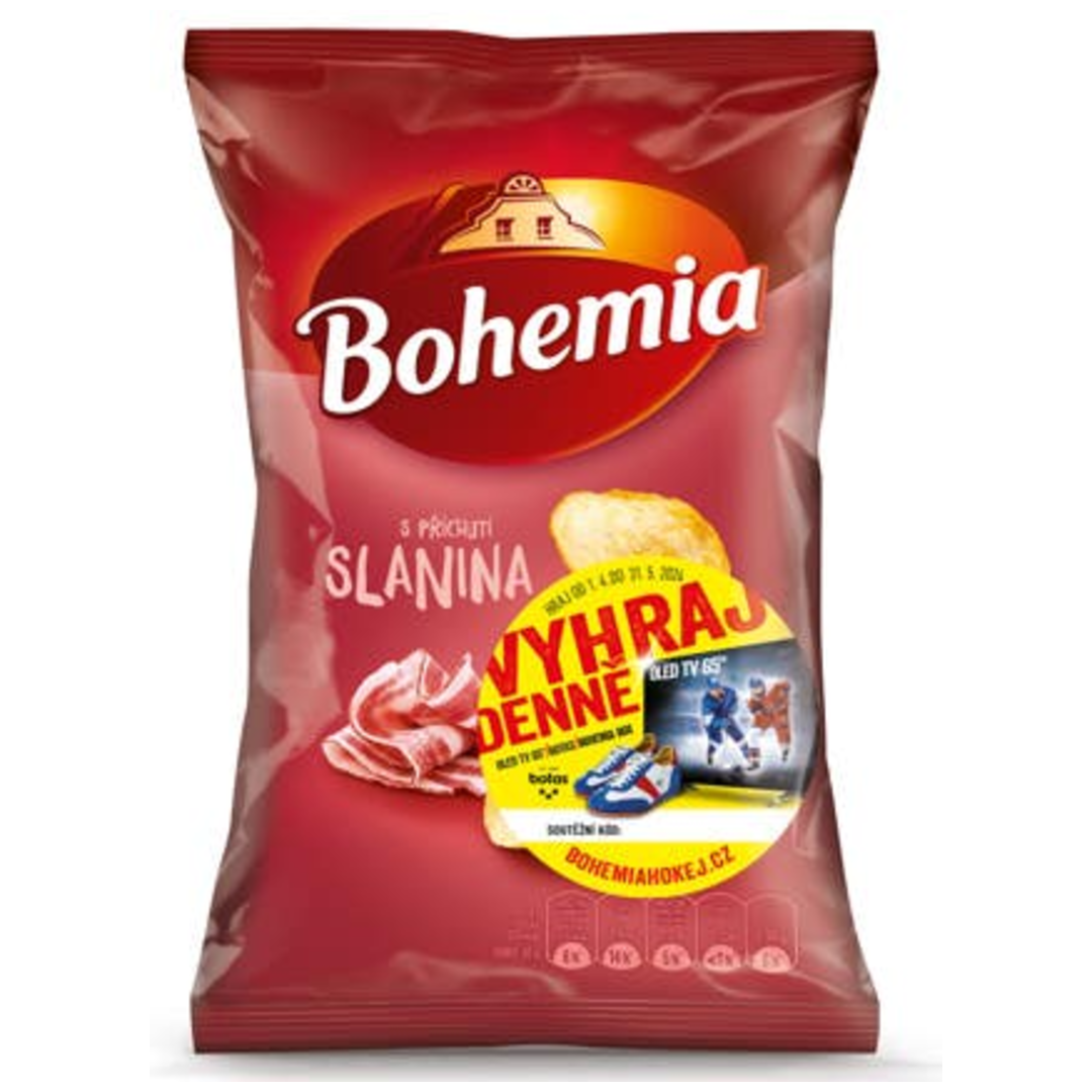 Bohemia chips slanina