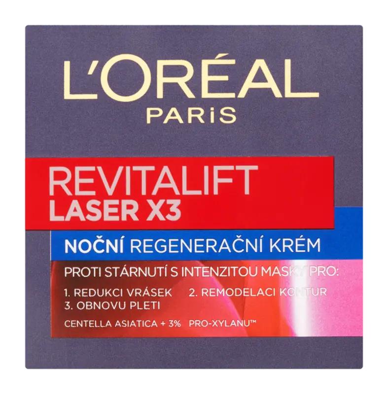 L'Oréal Noční krém Revitalift Laser X3, 50 ml
