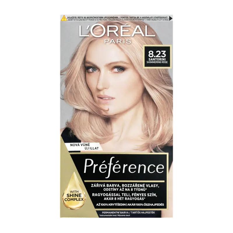 L'Oréal Barva na vlasy Preference 8,23 Shimmering Rose, 1 ks