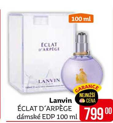 Lanvin CENA ÉCLAT D'ARPÈGE dámské EDP 100 ml 