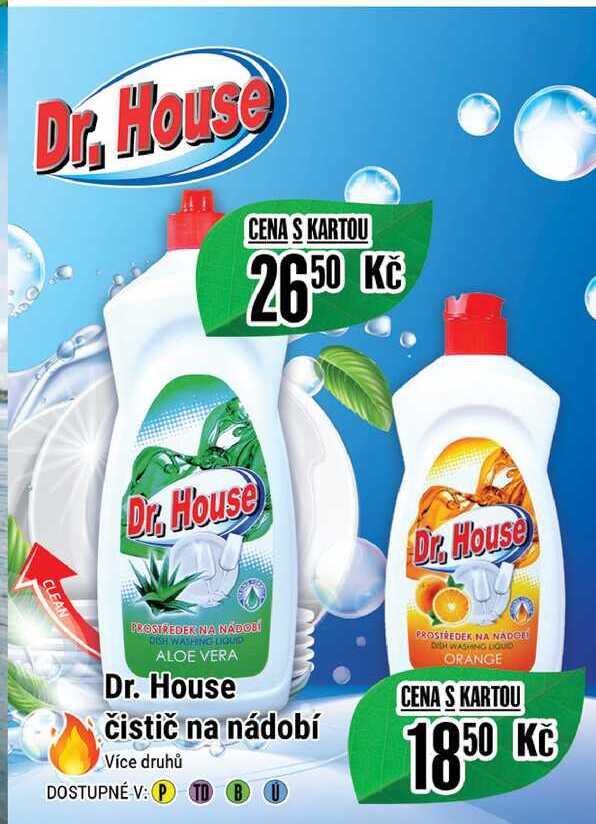 Dr. House čistič na nádobí 