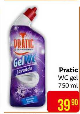 Pratic WC gel 750 ml 