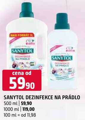 Sanytol Dezinfekce na prádlo 500ml
