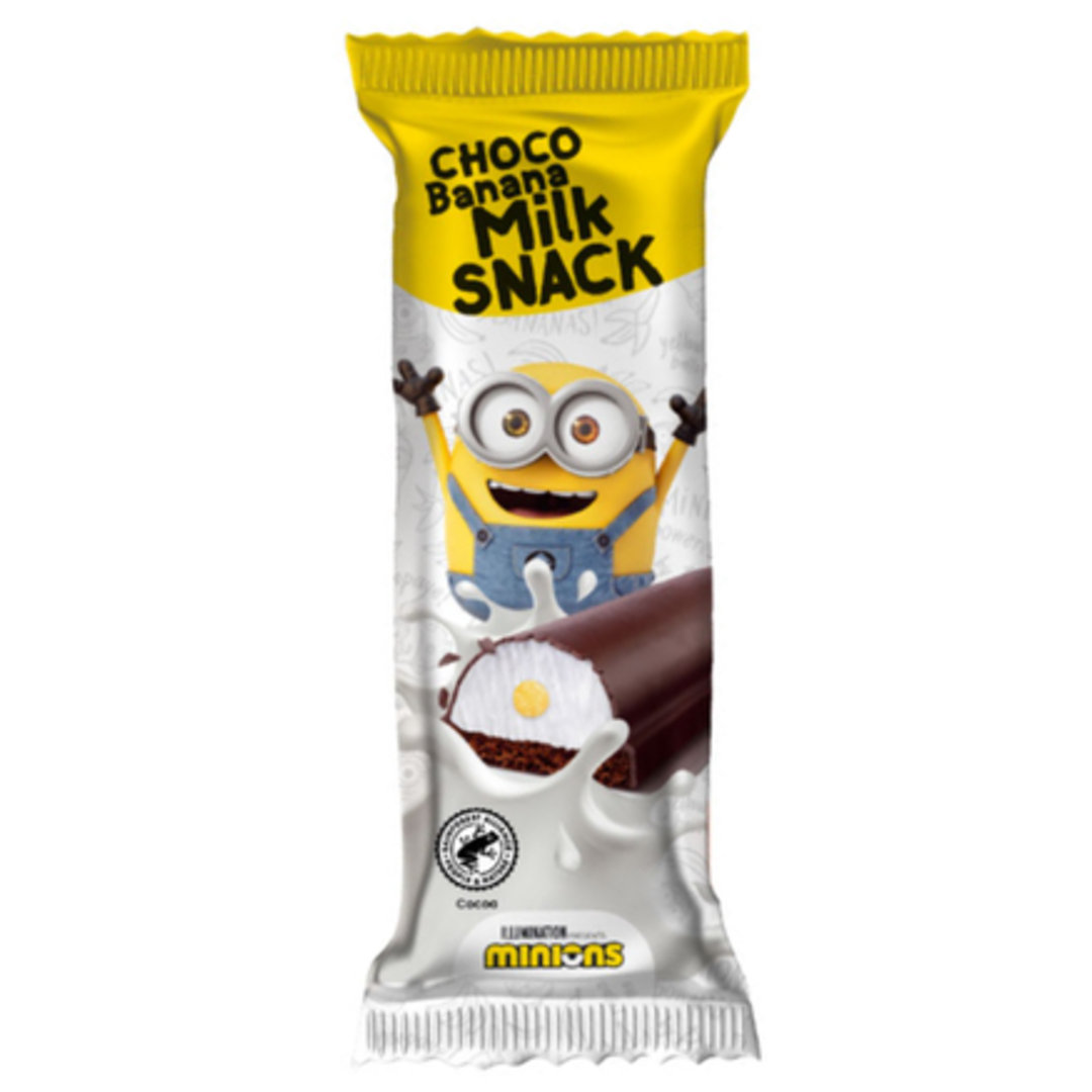 Minions Choco banana milk snack