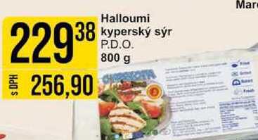 Halloumi 38 kyperský sýr 800g 