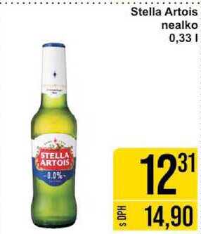Stella Artois nealko 0,33l