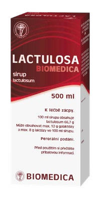LACTULOSA BIOMEDICA sirup 500 ml