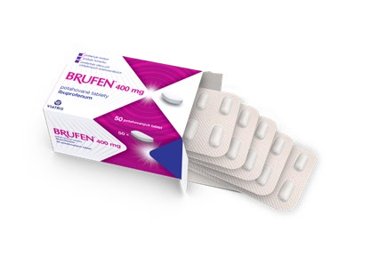 BRUFEN® 400 mg 50 potahovaných tablet