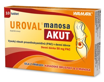 Uroval manosa Akut 10 tablet
