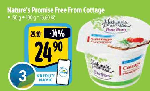 Nature's Promise Free From Cottage 150 g  