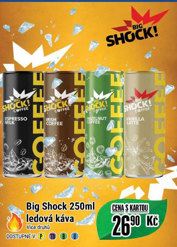 Big Shock 250ml ledová káva 