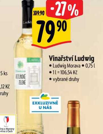  Vinařství Ludwig 0,75 l