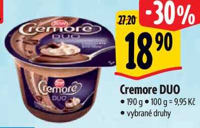 Cremore DUO, 190 g