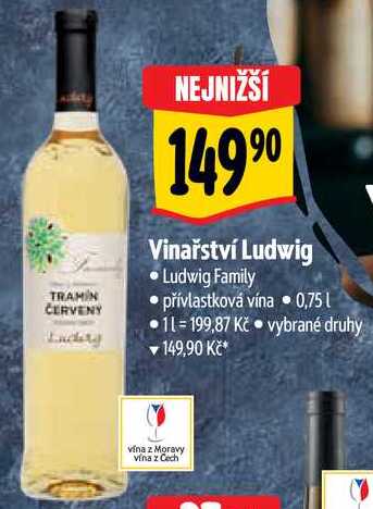 Vinařství Ludwig, 0,75 l