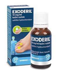 EXODERIL® 10 mg/ml kožní roztok 20 ml