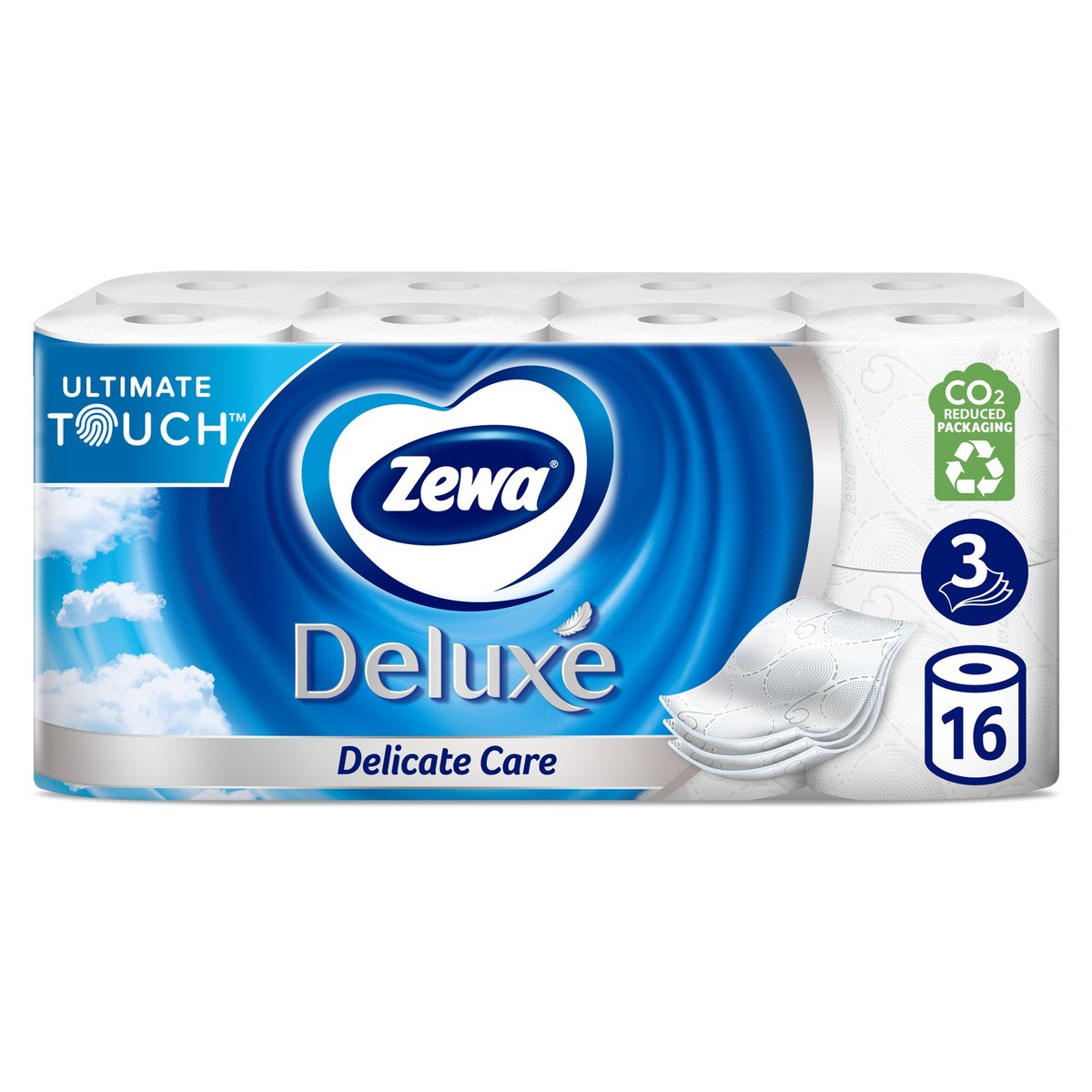 Zewa Deluxe Delicate Care toaletní papír 3vrstvý, 16 ks