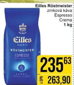Eilles Röstmeister zrnková káva Espresso Crema 1 kg