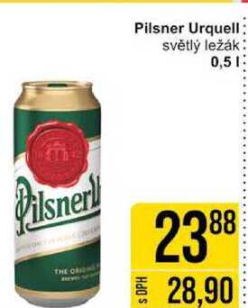 Pilsner Urquell světlý ležák: 0,5l
