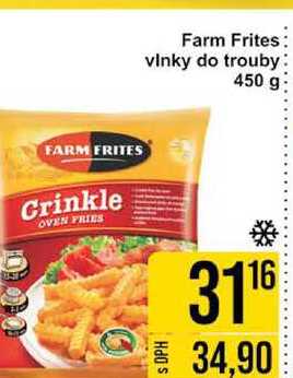 Farm Frites vinky do trouby 450 g